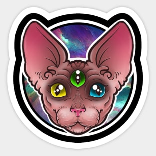 Sphynx Thynx Sticker